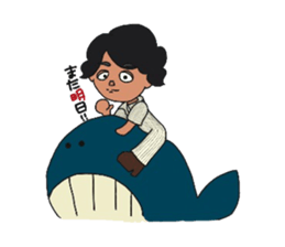 kujiraji sticker #13405821