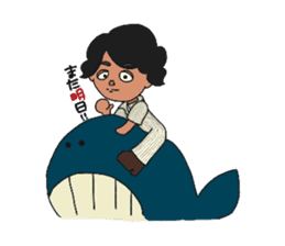 kujiraji sticker #13405821