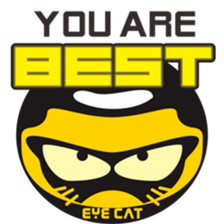 EYE cat2 sticker #13406202