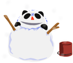 MochPanda Winter sticker #13406363