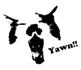 Chobihige Cat "CHOBI" (Real version) sticker #13406407