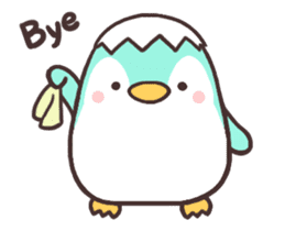 A penguin-shake sticker #13406694