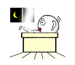 White man(Masshiroiyatsu)..4 sticker #13406881