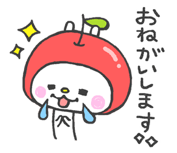 Lovely White Rabbit 3 sticker #13406946