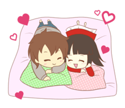 The Rico sticker that is in love.Part3 sticker #13407080