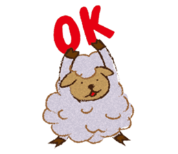 the wolf and the lamb sticker #13407483