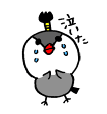 Topknot Paddybird sticker #13407640