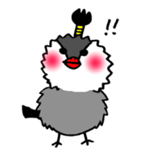 Topknot Paddybird sticker #13407645