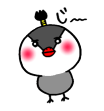 Topknot Paddybird sticker #13407647