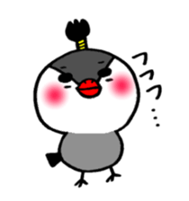 Topknot Paddybird sticker #13407649