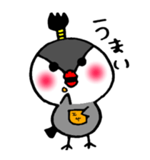 Topknot Paddybird sticker #13407656