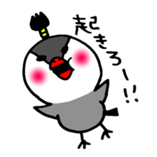 Topknot Paddybird sticker #13407661