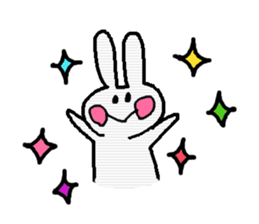 Cute expressionless sticker #13407851