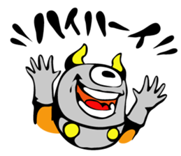 funny aliens sticker #13407953