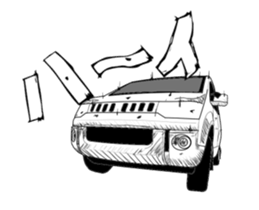 4wd 5door off-road Part2 sticker #13408281