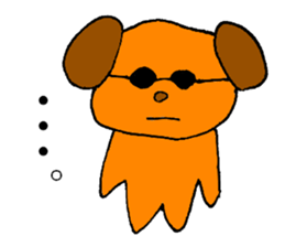 Boring dog sticker #13408375