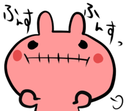 the Rabbit ghost sticker #13408443