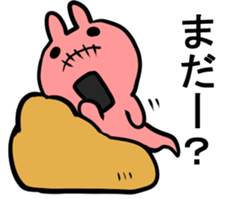 the Rabbit ghost sticker #13408459