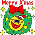 "X'mas & New Year's" animation sticker