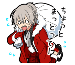 Christmas & New Year boy sticker #13409800