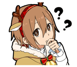 Christmas & New Year boy sticker #13409802