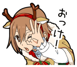 Christmas & New Year boy sticker #13409805