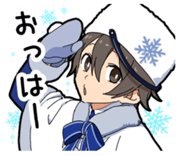 Christmas & New Year boy sticker #13409810