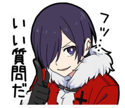 Christmas & New Year boy sticker #13409815