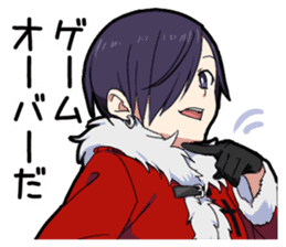 Christmas & New Year boy sticker #13409816