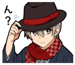 Christmas & New Year boy sticker #13409820