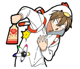 Christmas & New Year boy sticker #13409836