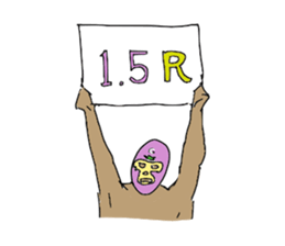 GOLF MASK Basic sticker #13410040