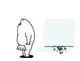 Fish Alien sticker #13410245