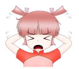 Twin tails AOI&Meg sticker #13410301