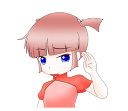 Twin tails AOI&Meg sticker #13410304