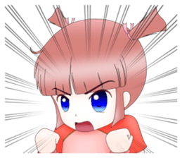 Twin tails AOI&Meg sticker #13410314