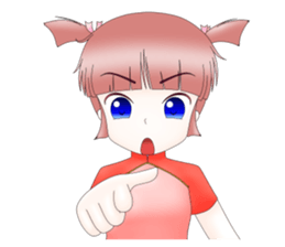 Twin tails AOI&Meg sticker #13410316