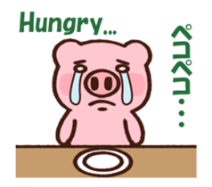 hodor pig animated2 sticker #13410328