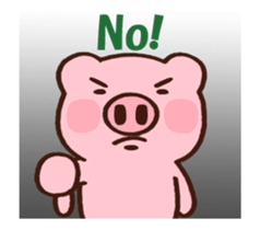 hodor pig animated2 sticker #13410343