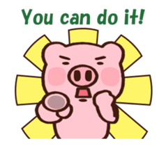 hodor pig animated2 sticker #13410344