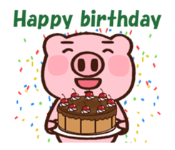 hodor pig animated2 sticker #13410348