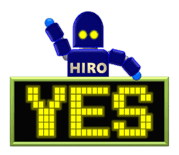 HIRO's Robot Sticker sticker #13410494