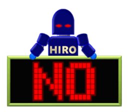 HIRO's Robot Sticker sticker #13410495
