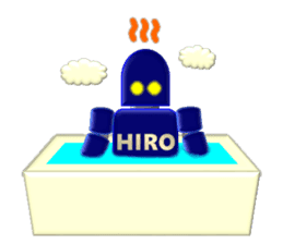 HIRO's Robot Sticker sticker #13410528