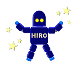 HIRO's Robot Sticker sticker #13410530