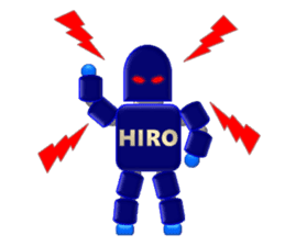 HIRO's Robot Sticker sticker #13410531