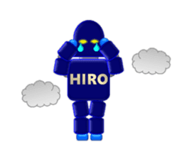 HIRO's Robot Sticker sticker #13410532
