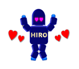 HIRO's Robot Sticker sticker #13410533