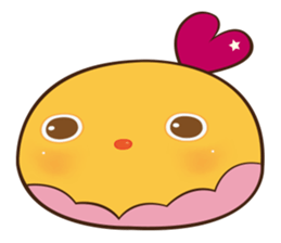 Orange chicks sticker #13410654