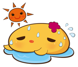 Orange chicks sticker #13410657